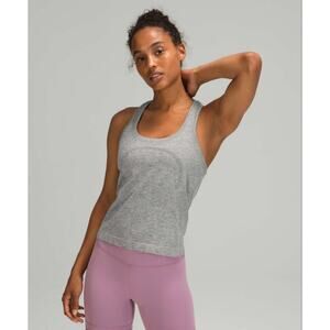 Lululemon Swiftly Tech Gray Racerback Tank Top 2.0 Size 4